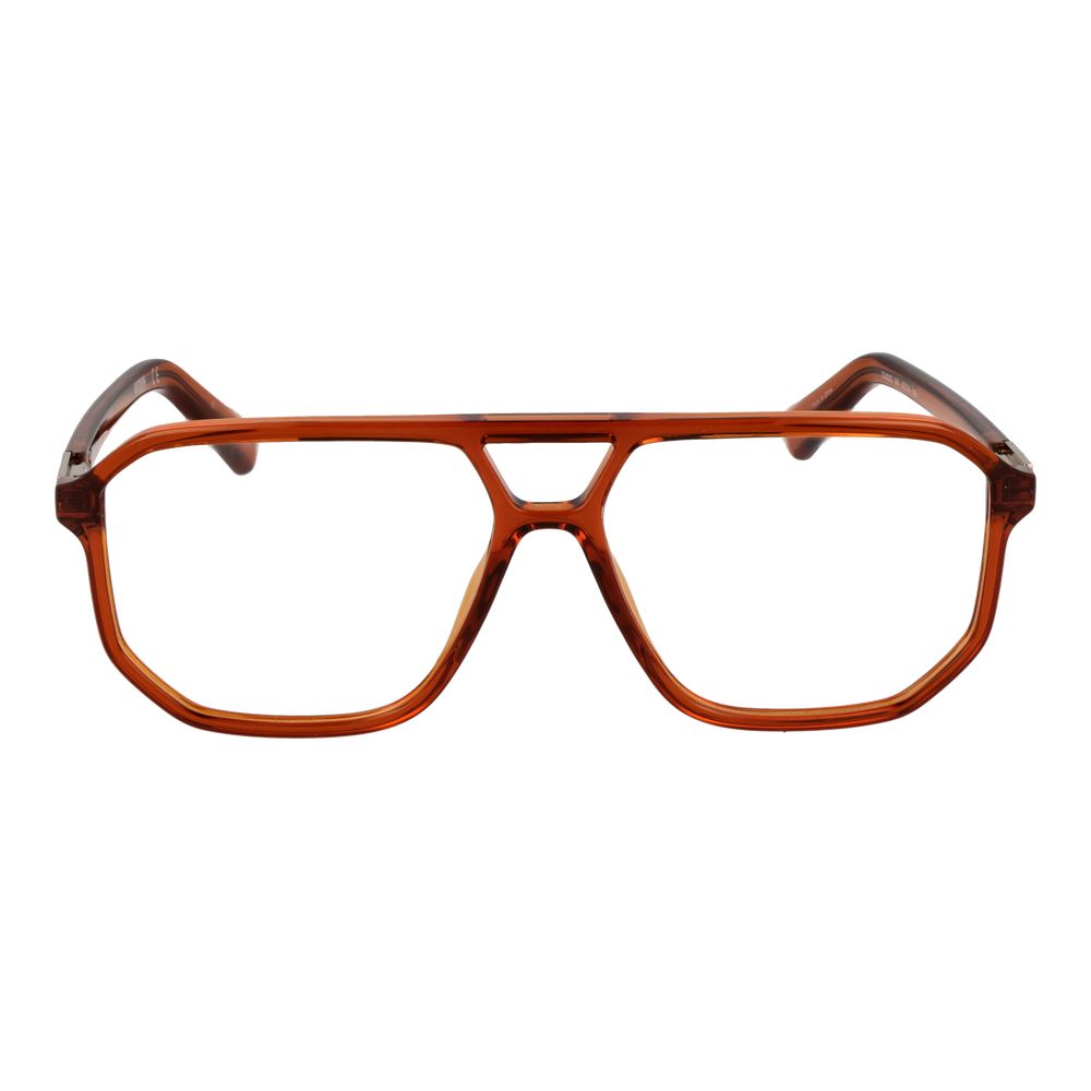 Guess Brown Plastic & Metal Glasses (Frames) - Image 2