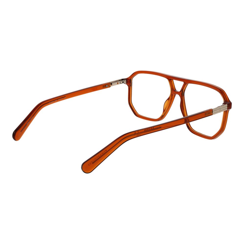 Guess Brown Plastic & Metal Glasses (Frames) - Image 3