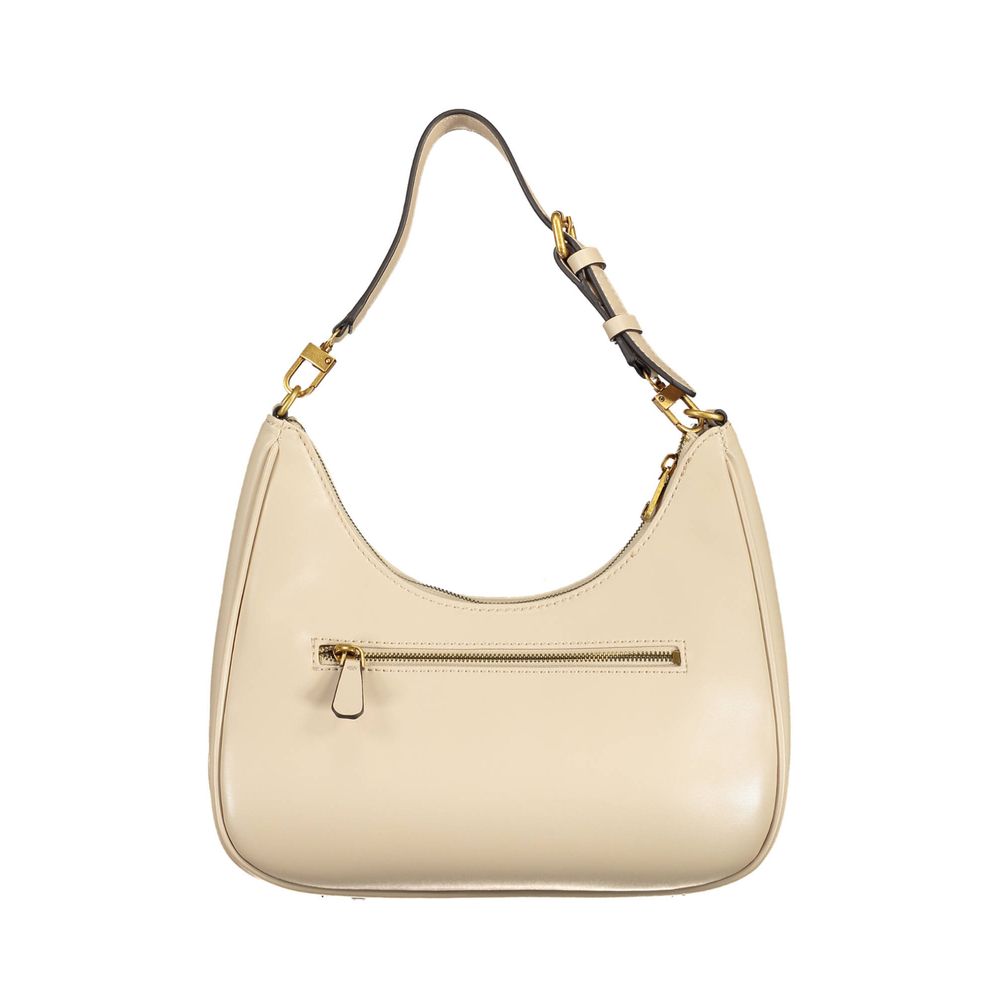 Guess Jeans Beige Polyurethane Women's Shoulder Bag - Image 2