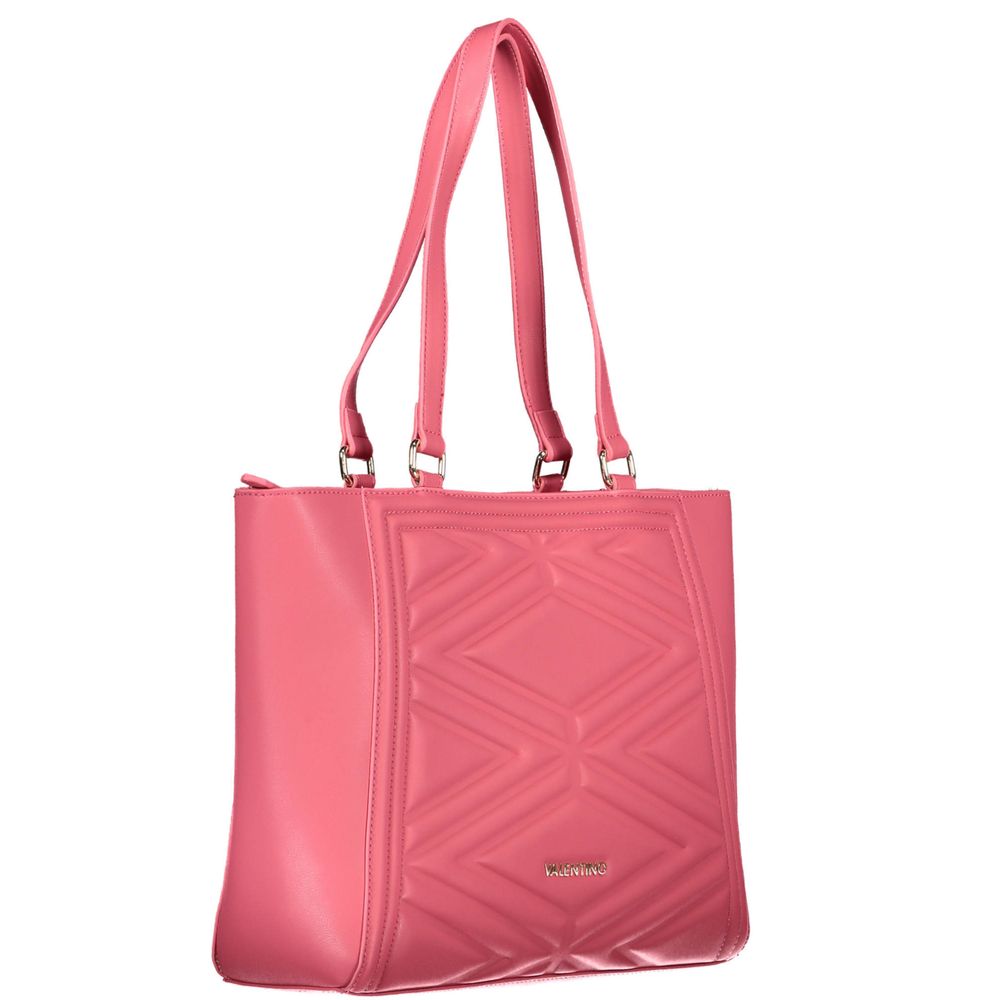 Mario Valentino Rosa Polyurethane Women Handbag - Image 3