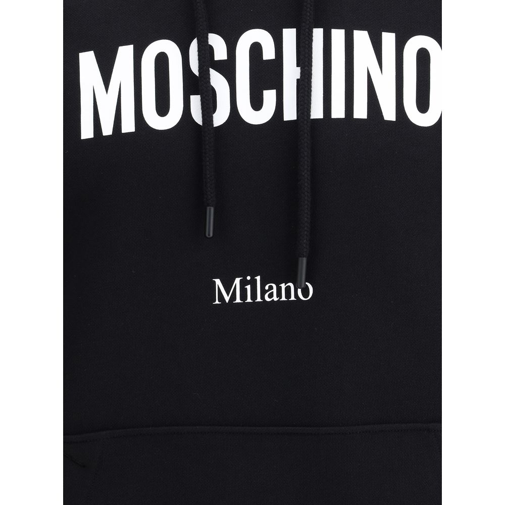 Moschino Black Cotton Sweatshirt - Image 3