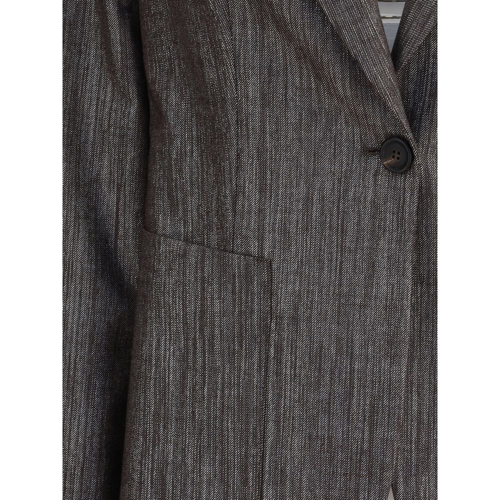 Brunello Cucinelli Bicolor Polyester Blazer - Image 3
