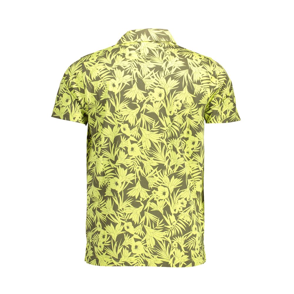 Gant Yellow Cotton Mens Polo Shirt - Image 2