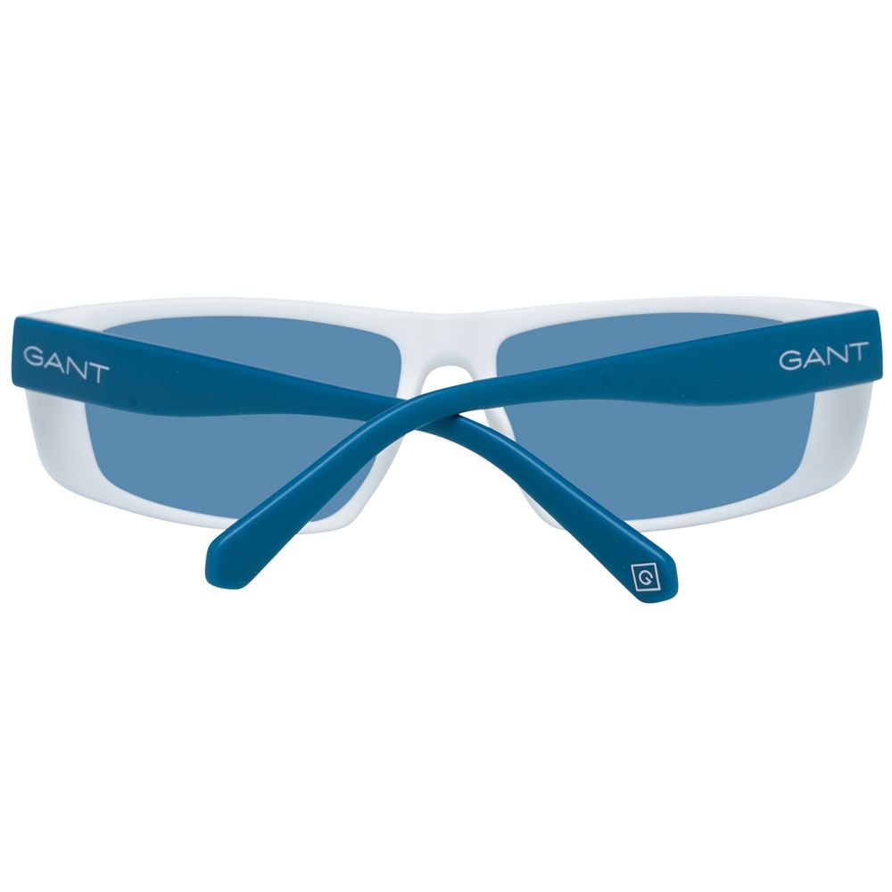 Gant White Unisex Sunglasses - Image 3