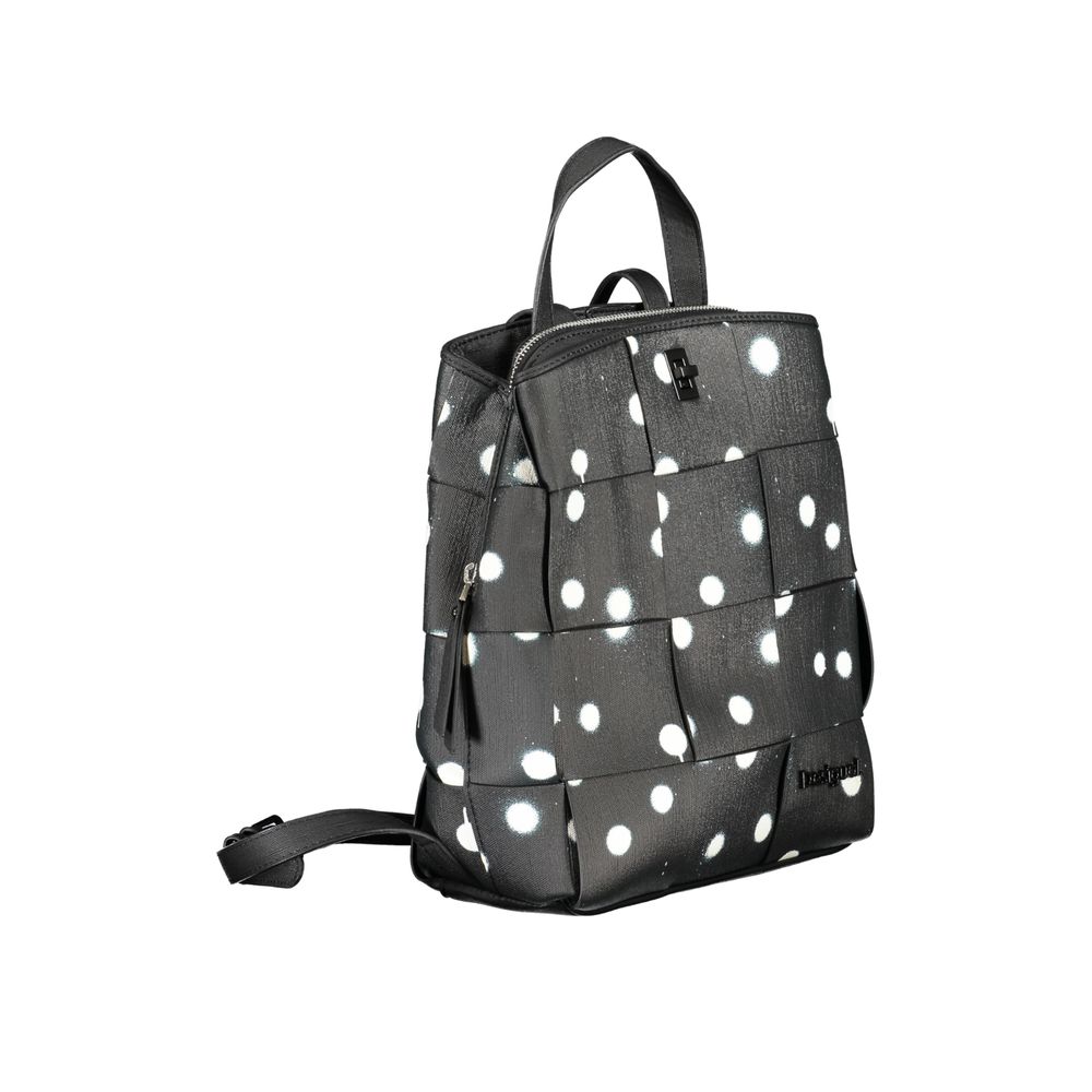 Desigual Black Polyethylene Backpack - Image 3