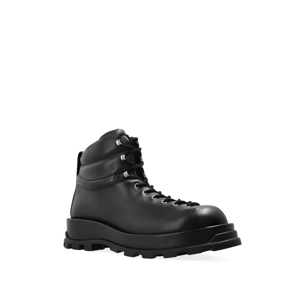 Jil Sander Leather Ankle Boots - Image 2
