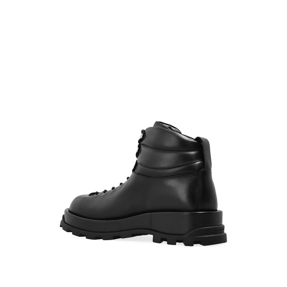 Jil Sander Leather Ankle Boots - Image 3