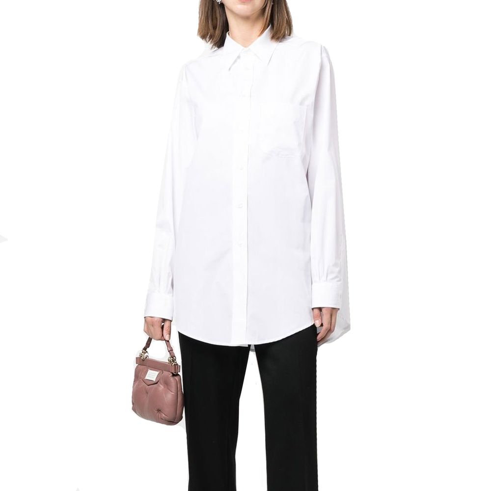 Maison Margiela Mison Margiela Long Poplin Shirt - Image 2