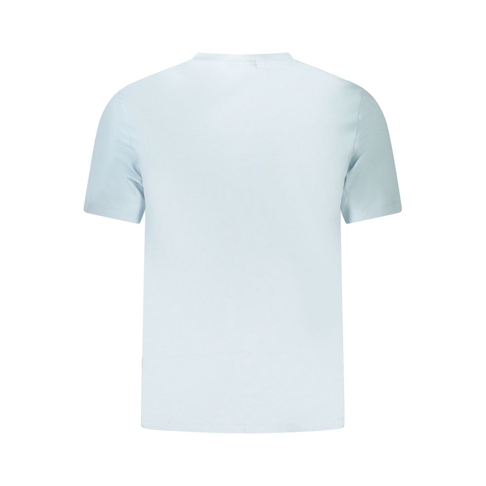 Calvin Klein Blue Cotton Men T-Shirt - Image 2