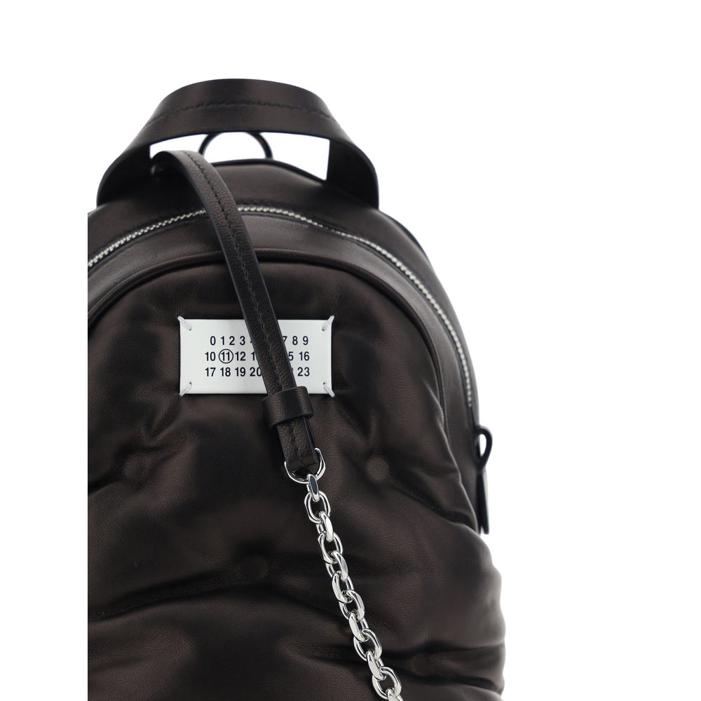 Margiela Brown Calf Leather Bos Taurus Backpack - Image 4
