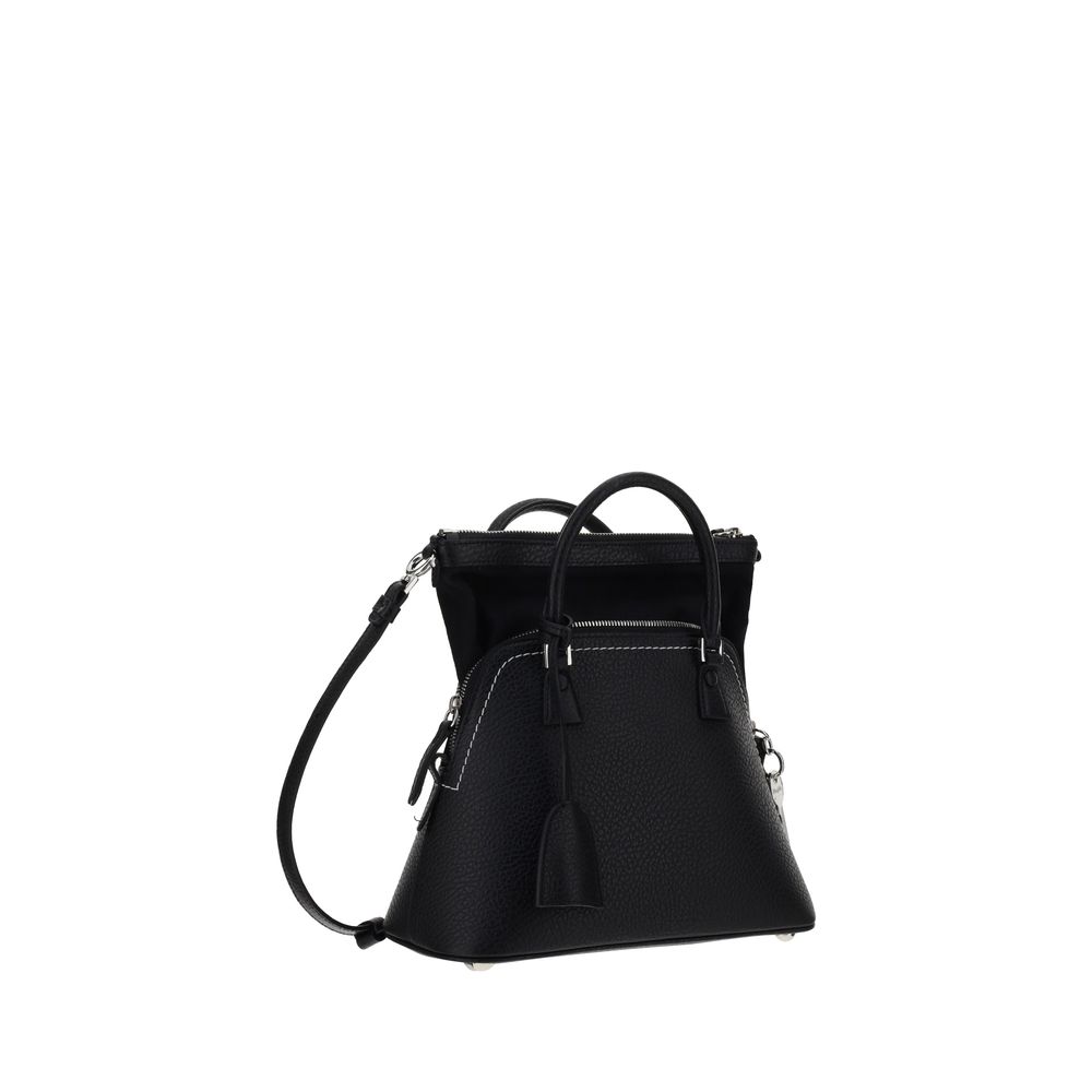 Margiela Black Calf Leather Bos Taurus Handbag - Image 2