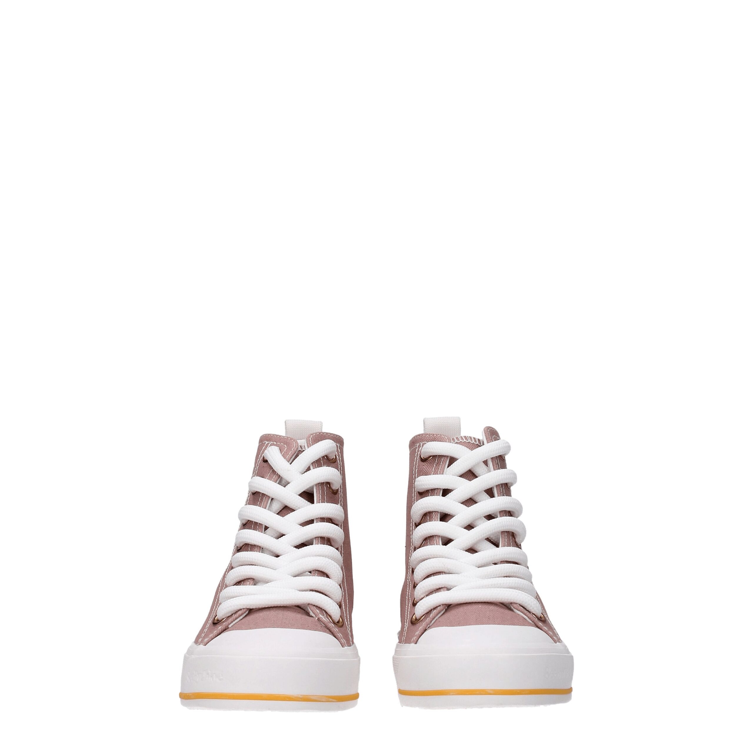 See By Chloé Pink Fabric High Tops - Image 3