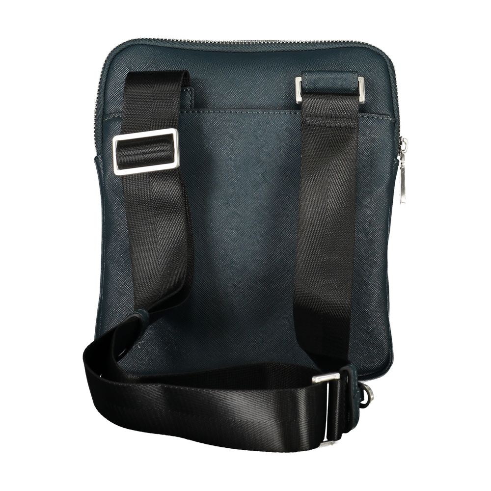 Guess Jeans Verde Polyurethane Men Shoulder Bag - Image 3