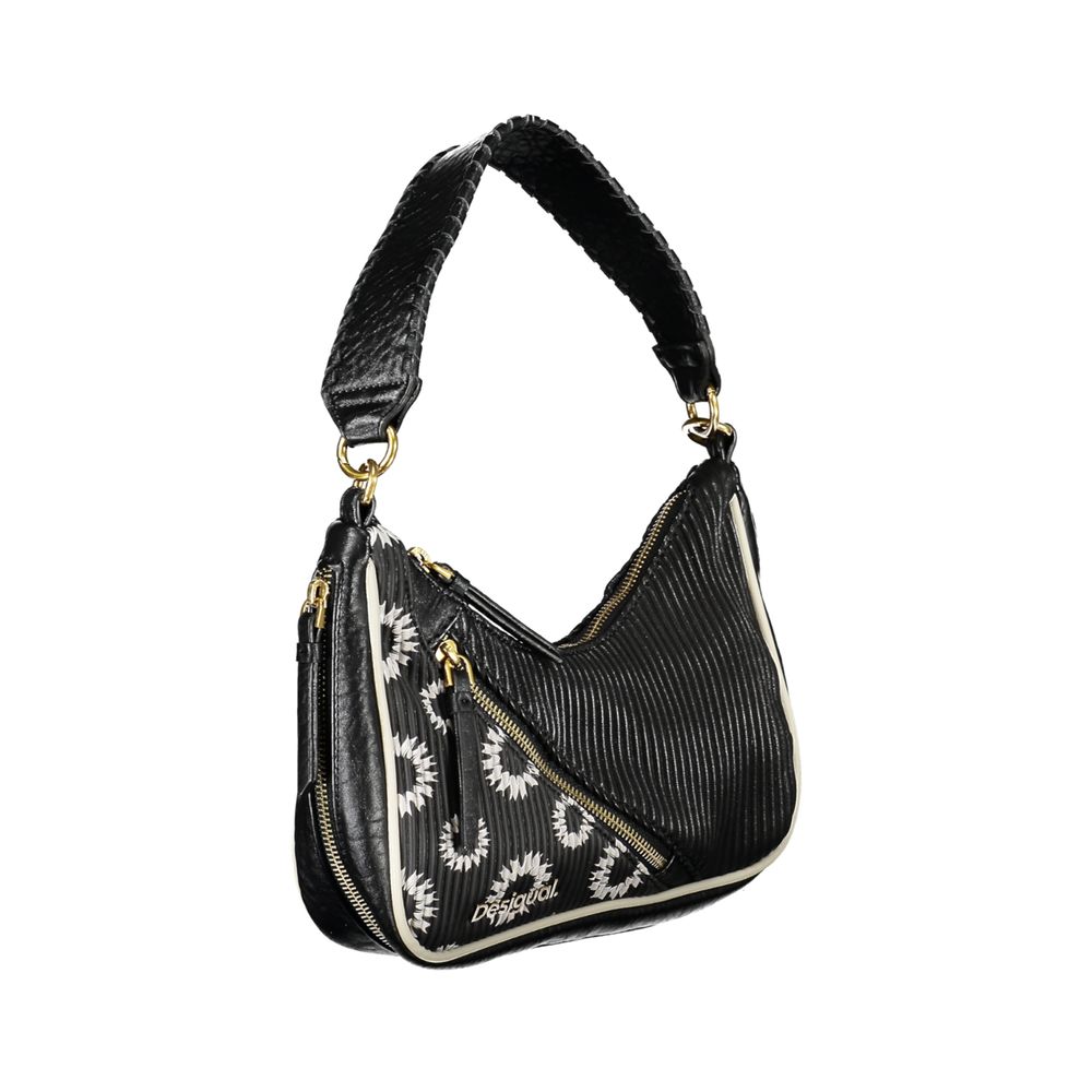 Desigual Black Polyurethane Women Handbag - Image 3