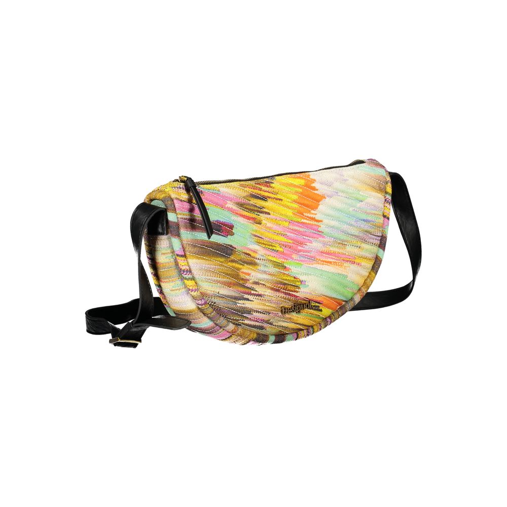 Desigual Giallo Polyester Women Bag - Image 3