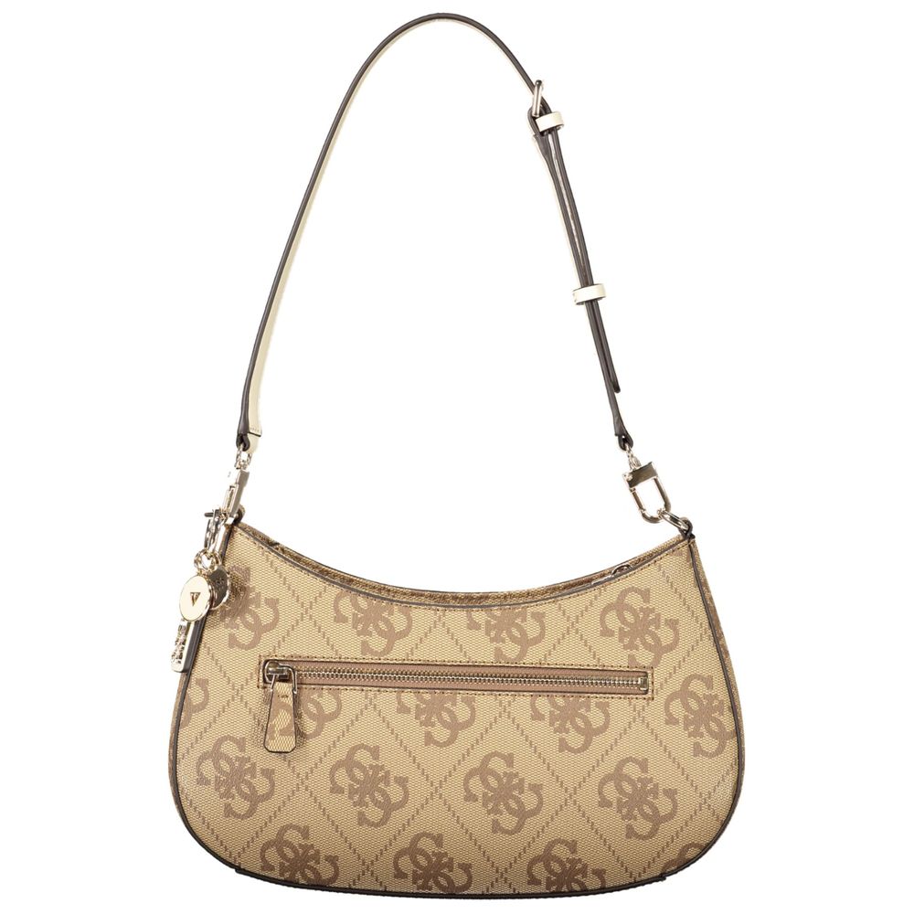 Guess Jeans Beige Polyethylene Women Handbag - Image 2