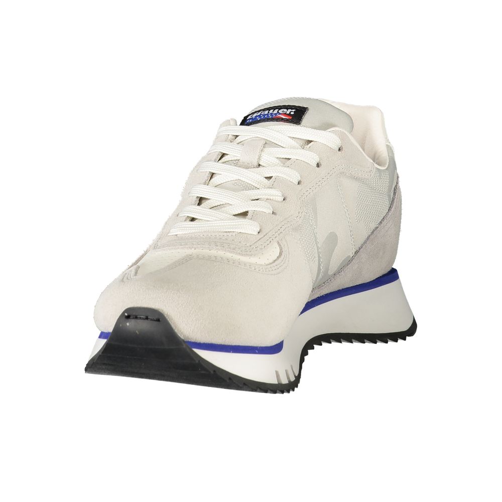 Blauer Gray Leather Men Sneaker - Image 3