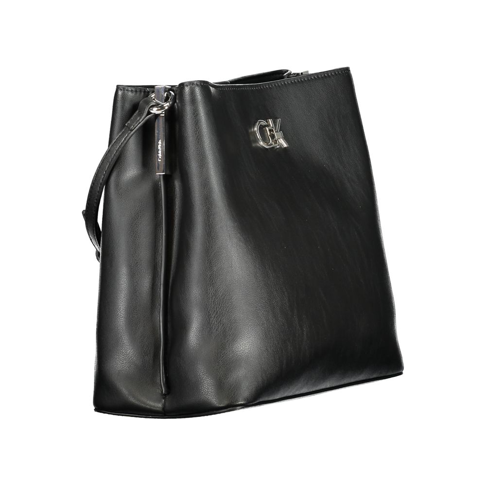 Calvin Klein Black Polyester Handbag - Image 3