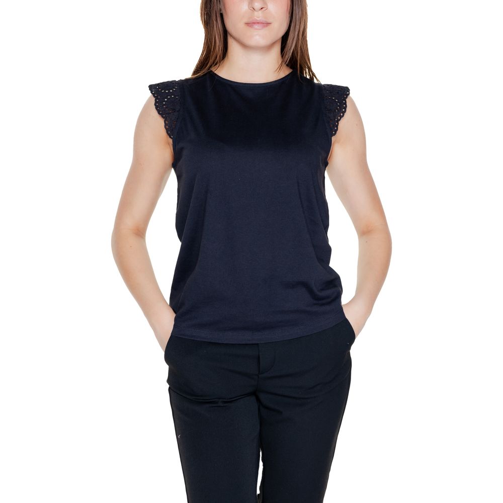 Vero Moda Black Recycled Cotton T-Shirt - Image 4