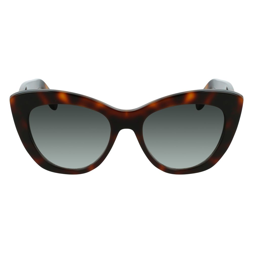 Salvatore Ferragamo Brown Acetate Sunglasses - Image 2