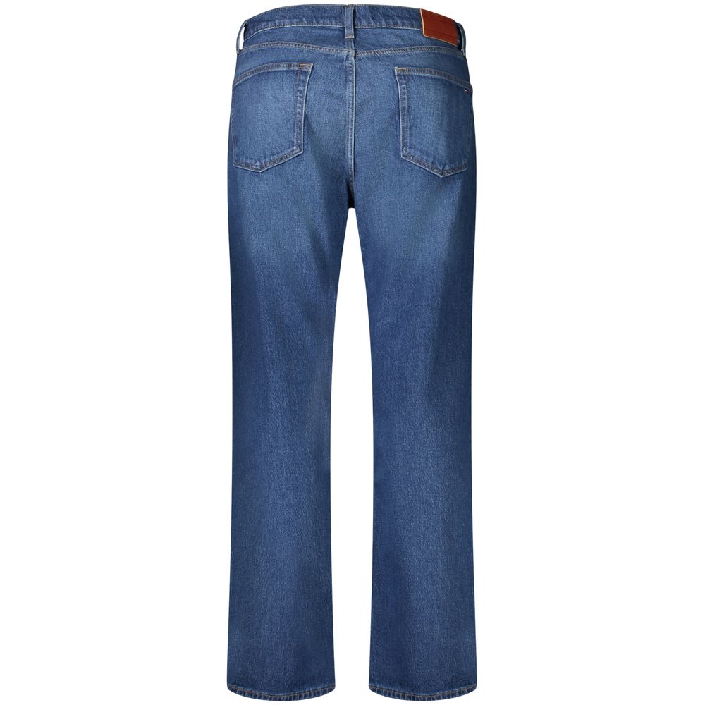 Tommy Hilfiger Blue Cotton Men Jeans - Image 2