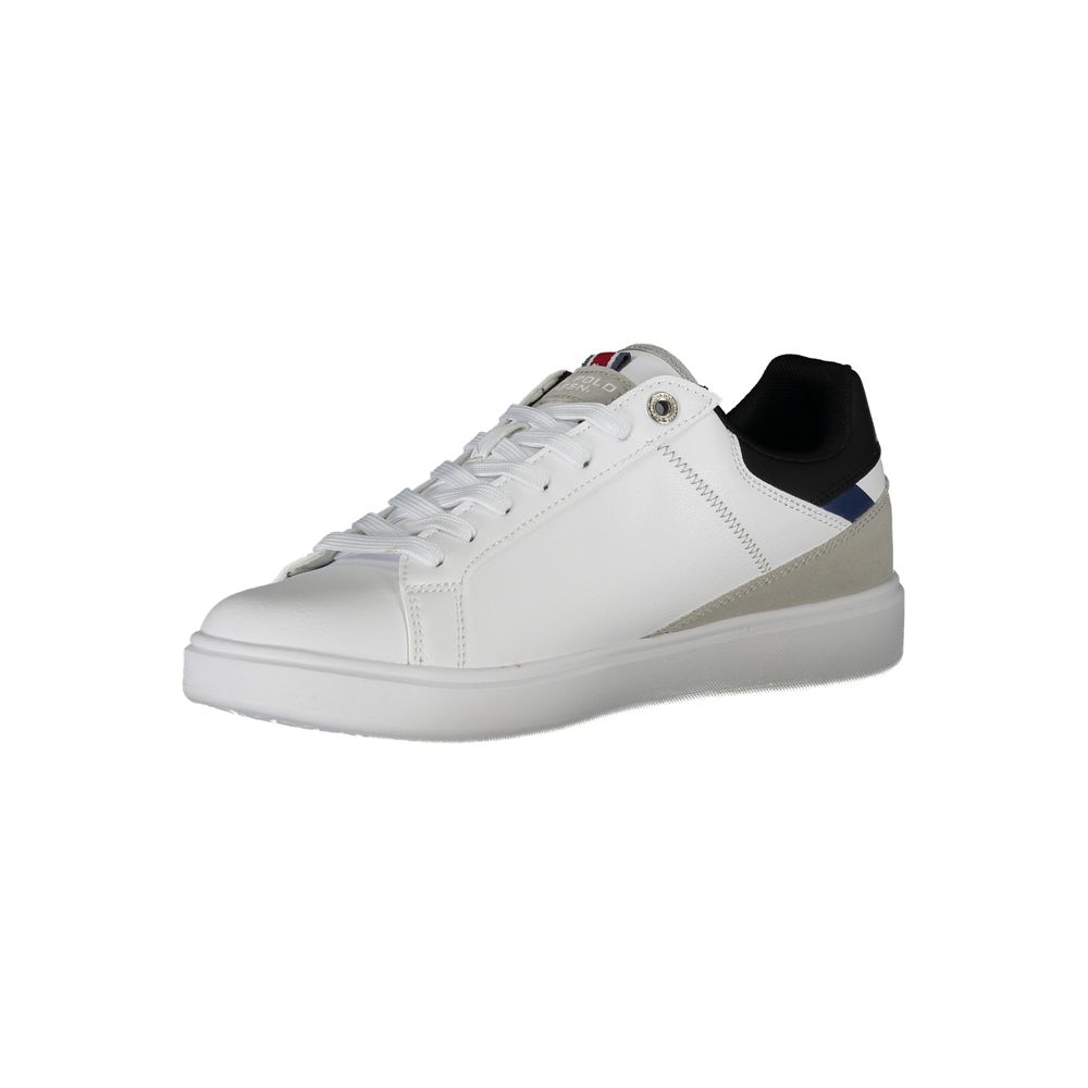 U.S. POLO ASSN. White Polyester Sneaker - Image 3