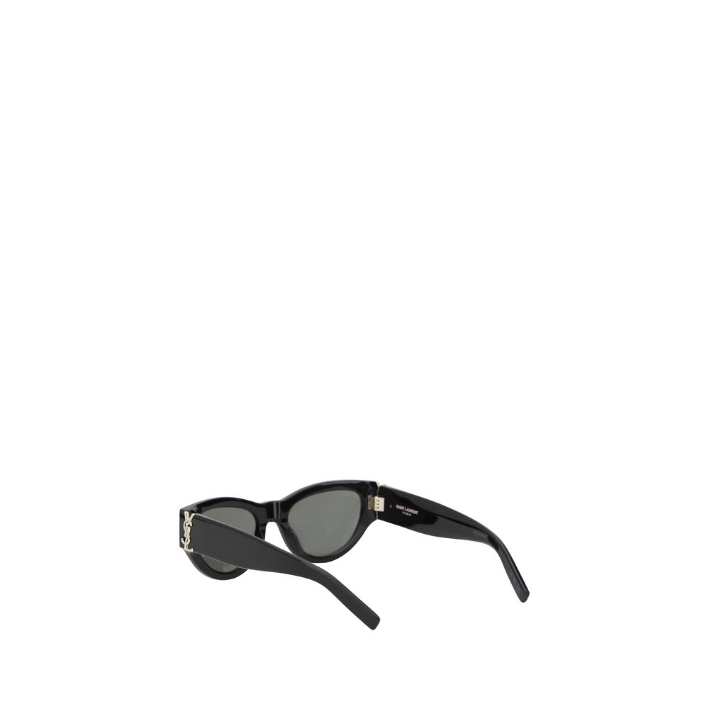 Saint Laurent Black Acetate Sunglasses - Image 6