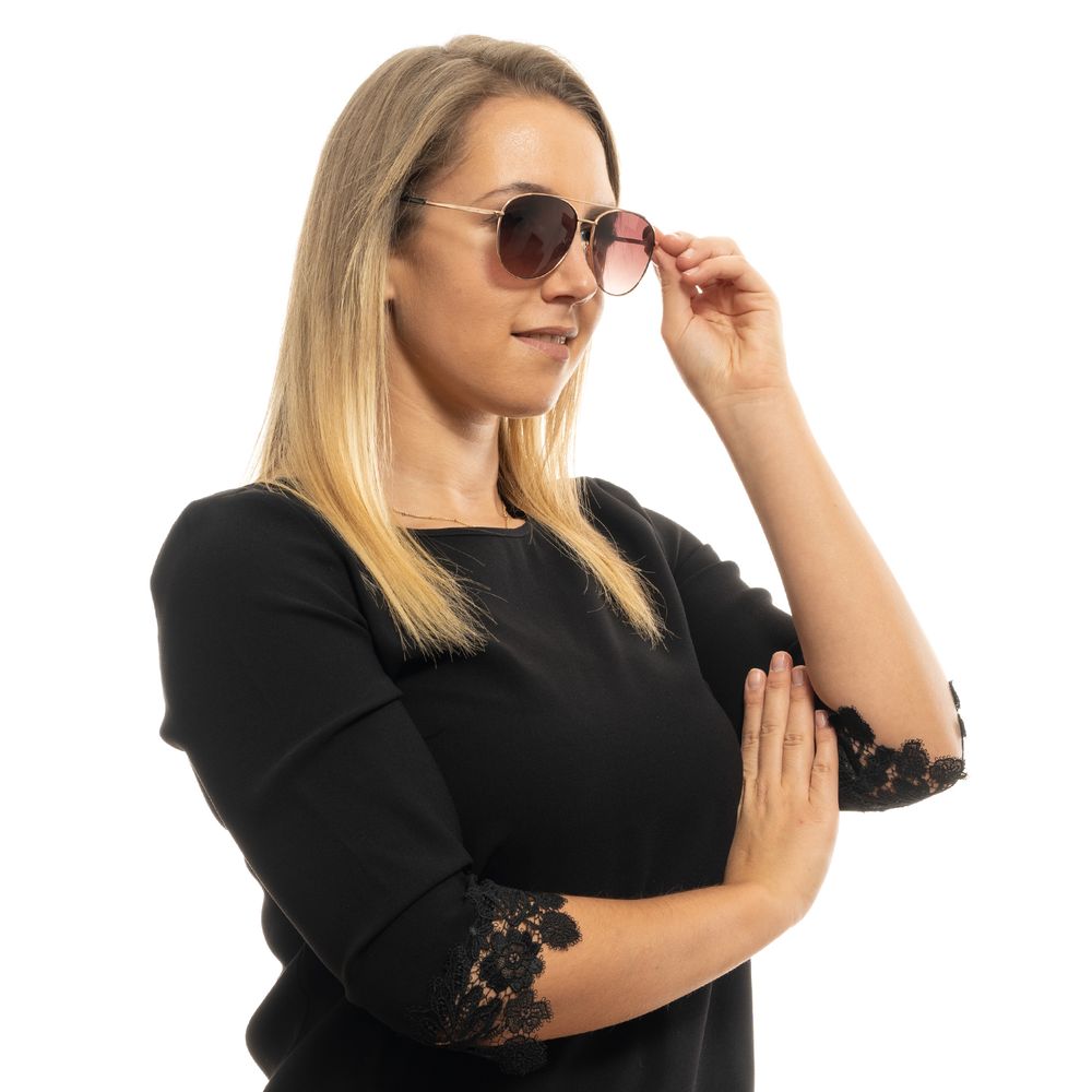 Ted Baker Rose Gold Metal Sunglasses - Image 4