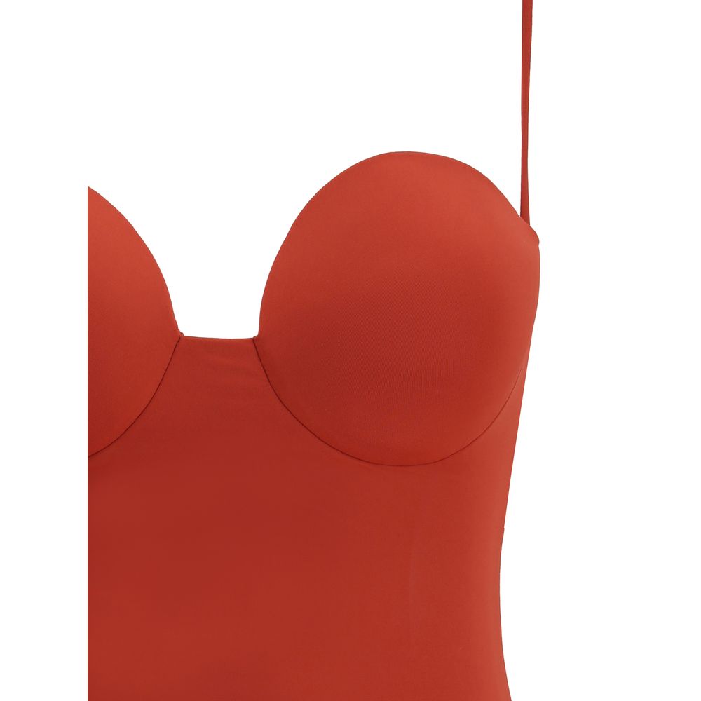 Magda Butrym Orange Polyamide One-Piece Swimsuit - Image 3