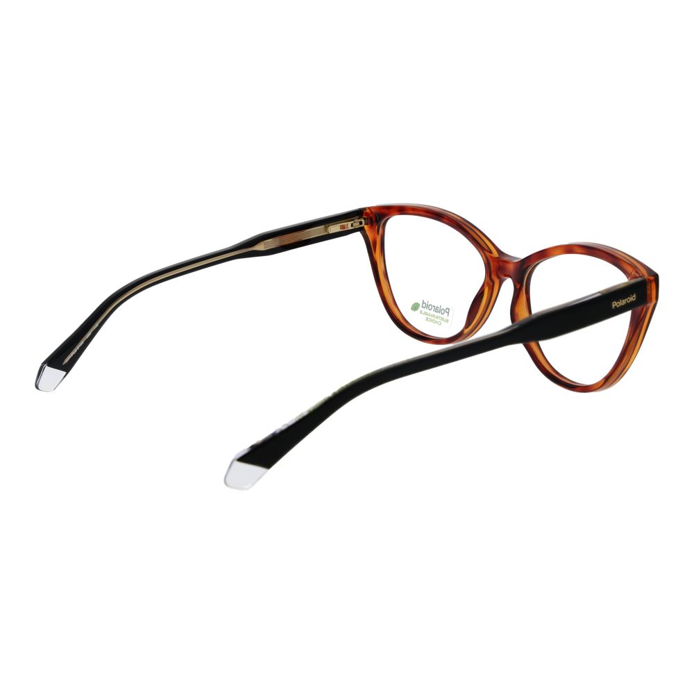 Polaroid Brown Cellulose Propionate Glasses (Frames) - Image 3