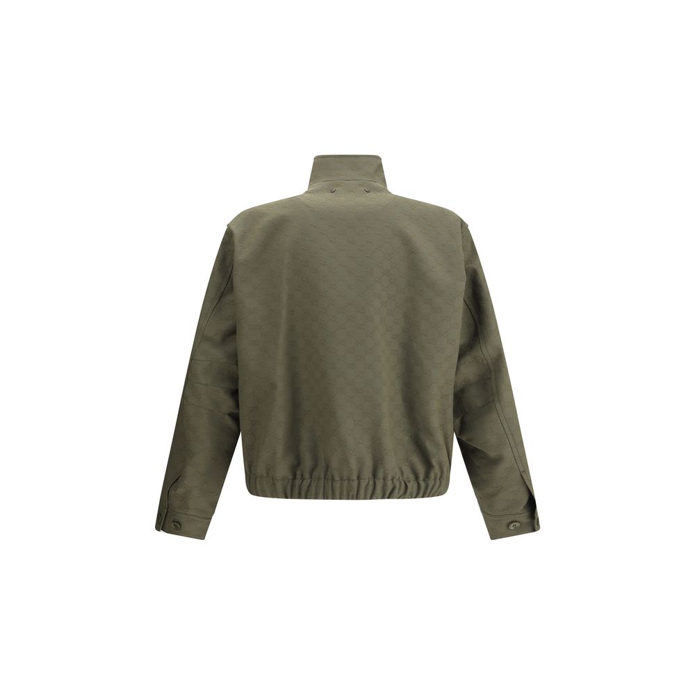 Gucci Bicolor Cotton Bomber - Image 2