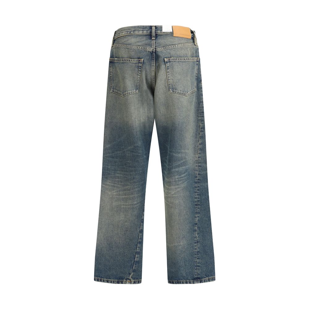 Sunflower Blue Cotton Jeans Denim - Image 2