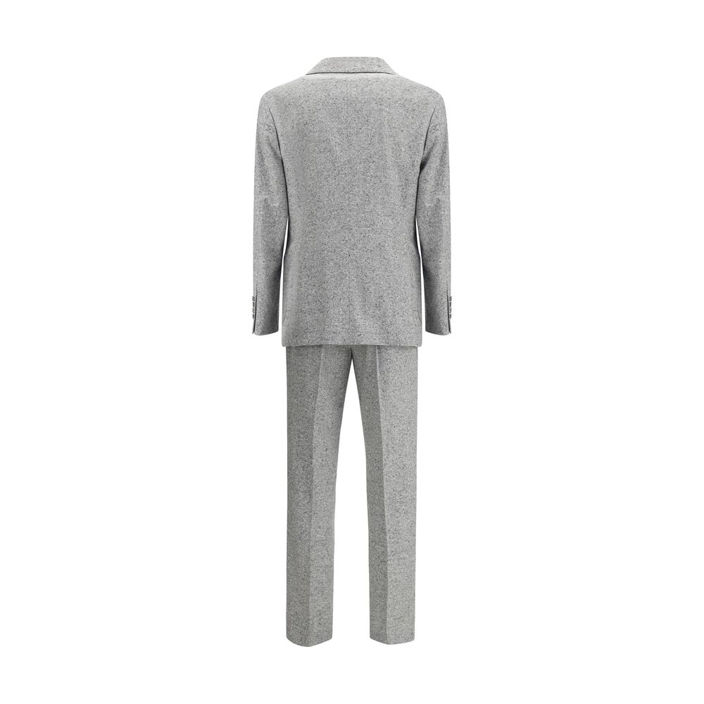 Brunello Cucinelli Gray Wool Two-Piece Suit - Image 2