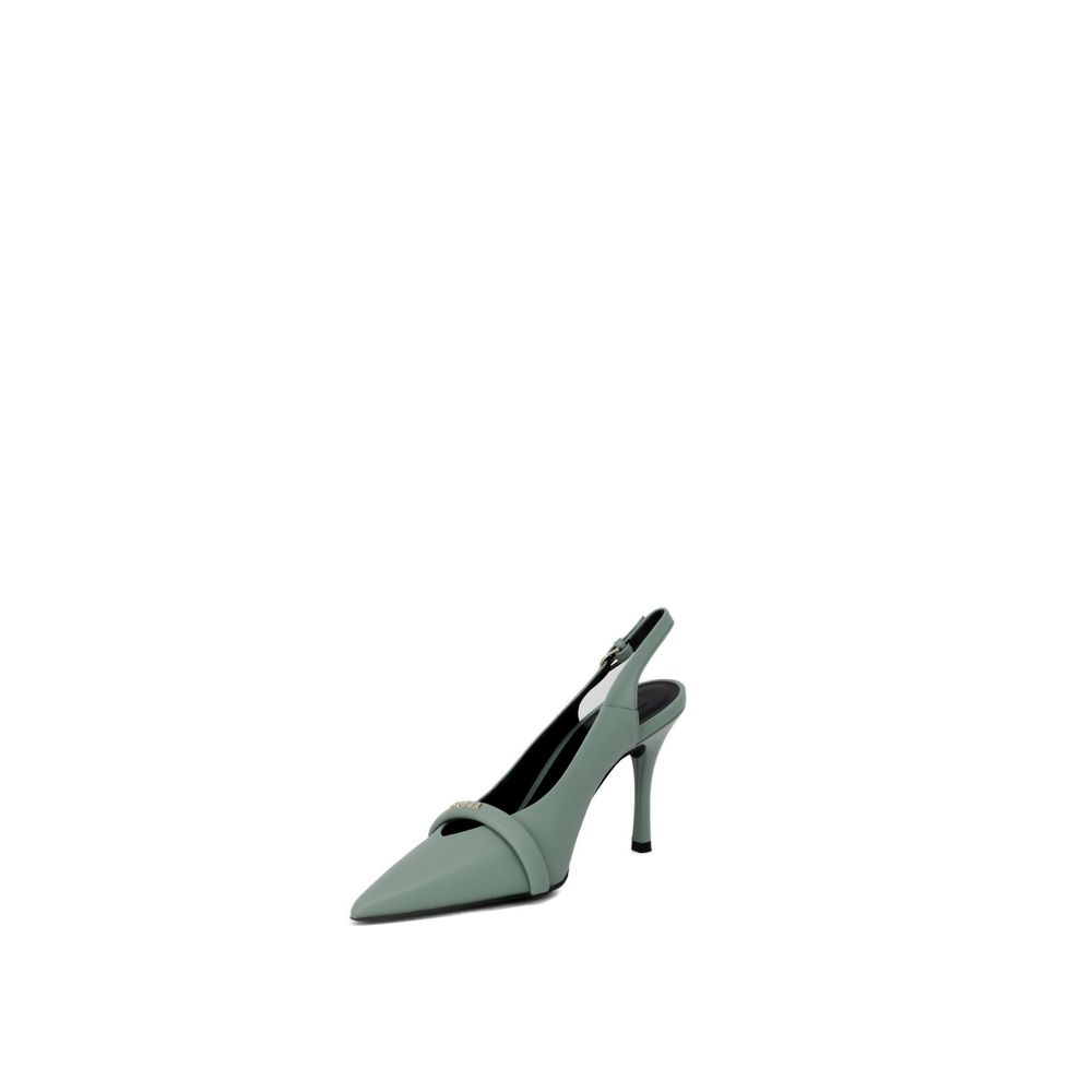 Furla Green Leather High Heel - Image 4