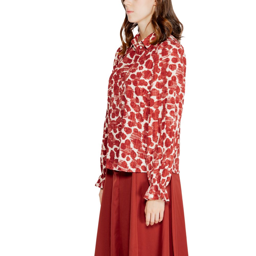 Vero Moda Red Polyester Shirt - Image 3