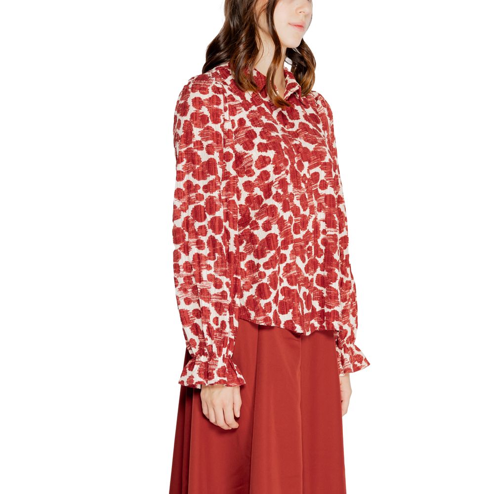 Vero Moda Red Polyester Shirt - Image 4