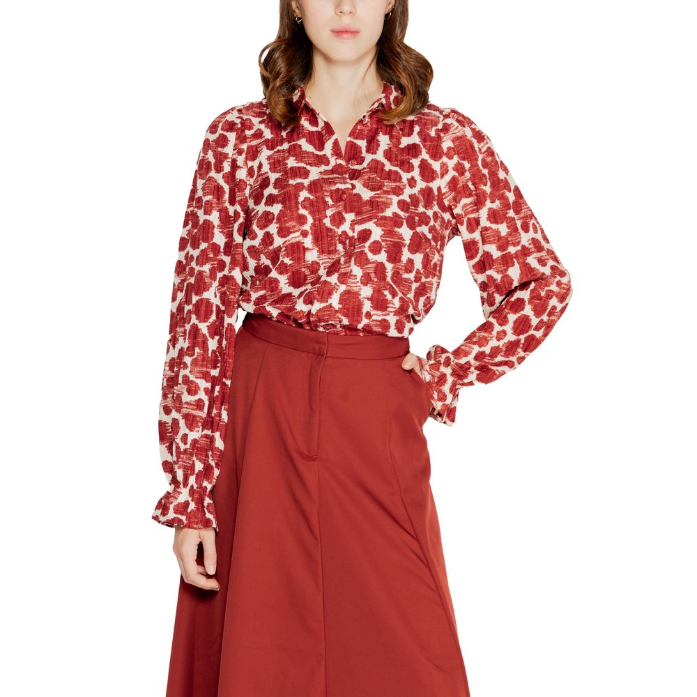 Vero Moda Red Polyester Shirt - Image 5
