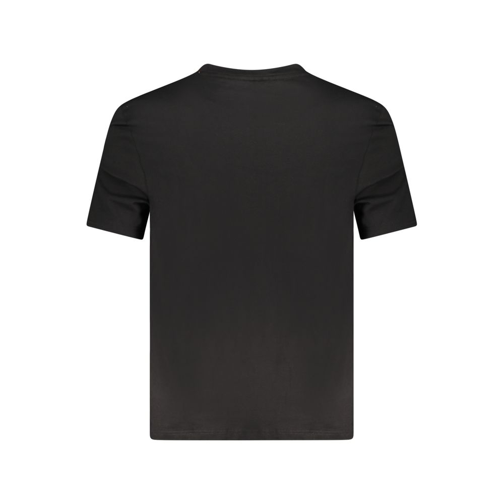 Hugo Boss Black Cotton Men T-Shirt - Image 2