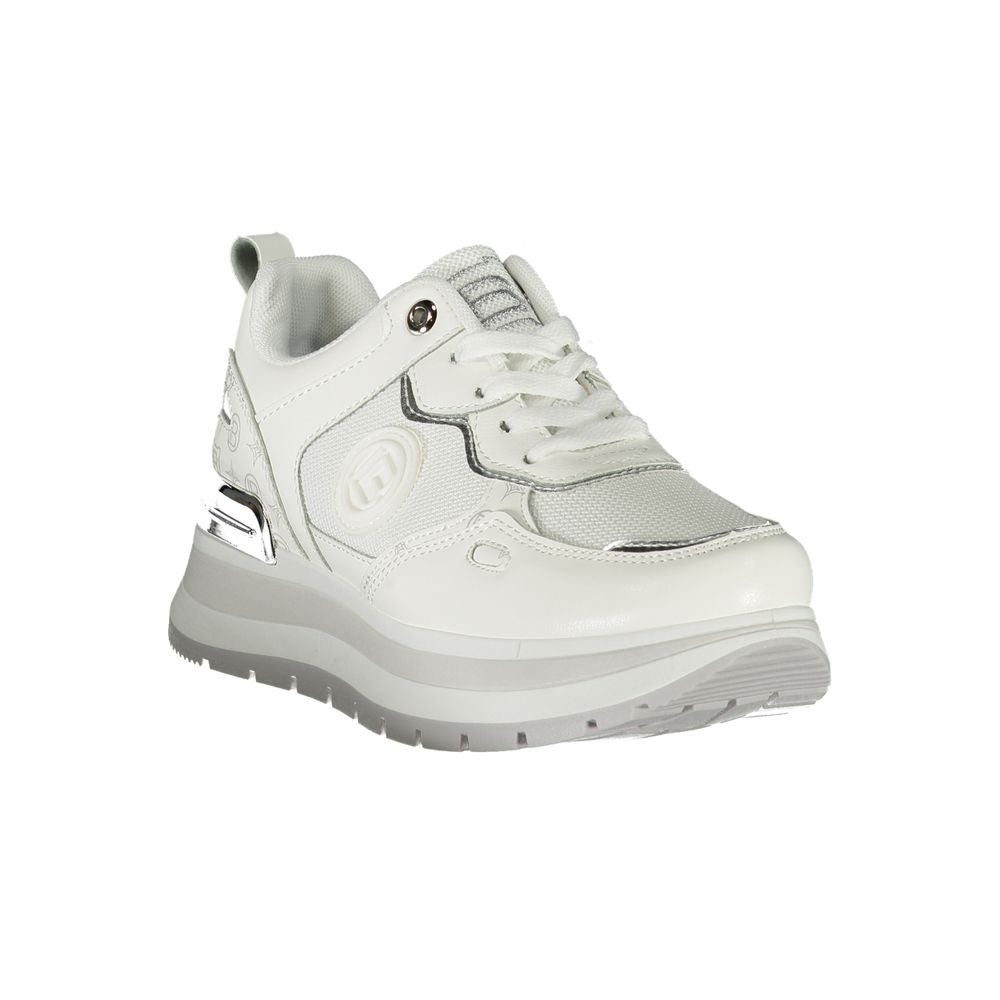 Laura Biagiotti White Polyester Women Sneaker - Image 2