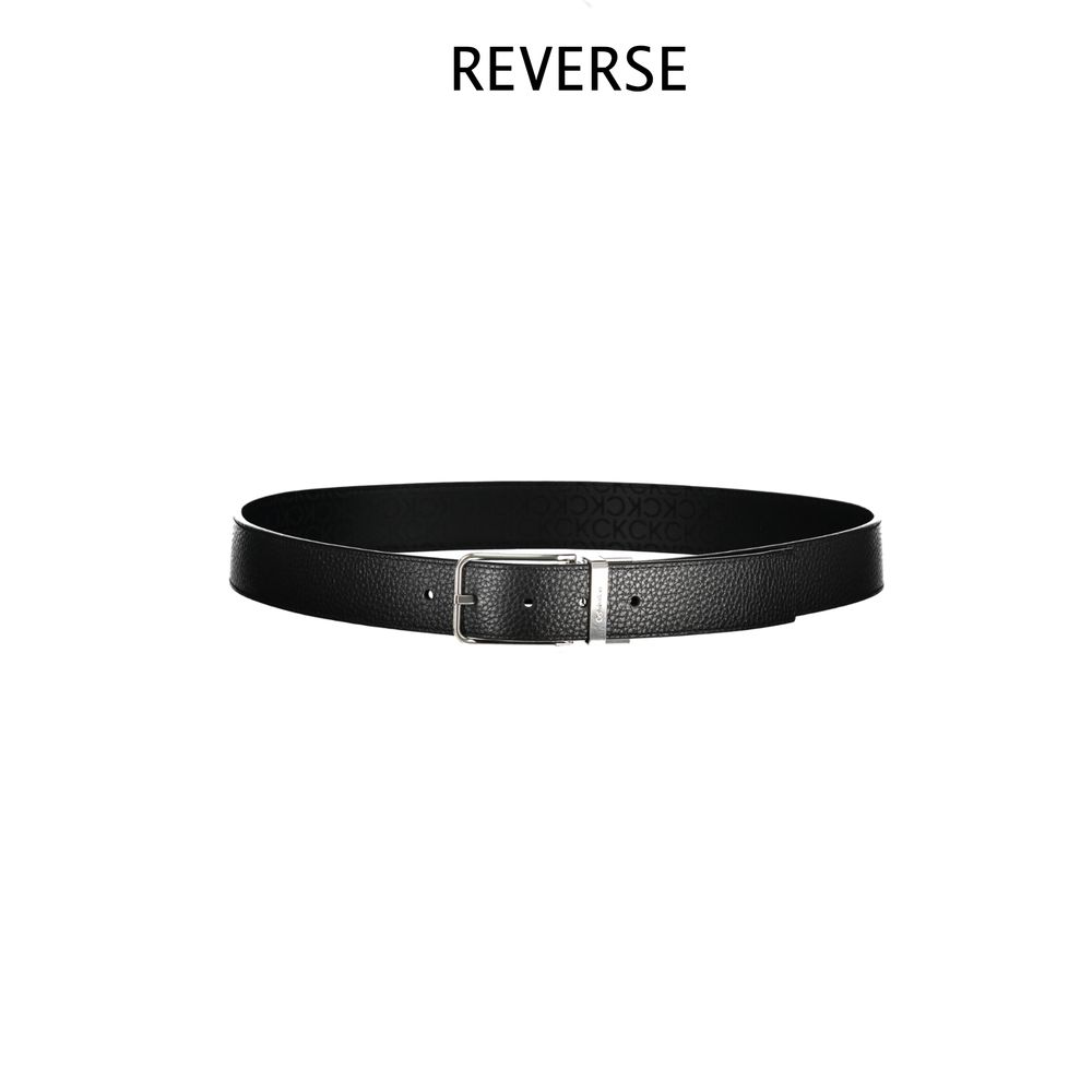 Calvin Klein Black Polyester Men Belt - Image 2