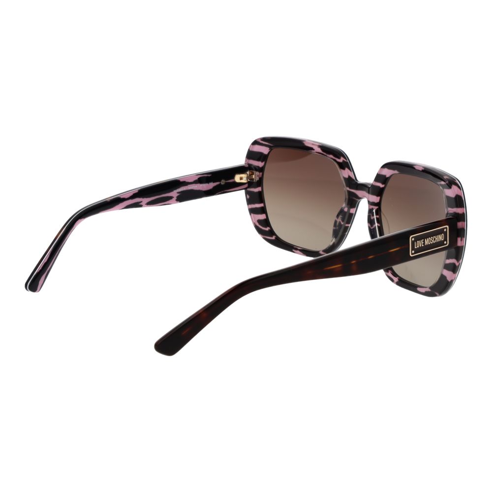 Love Moschino Brown Women Sunglasses - Image 3