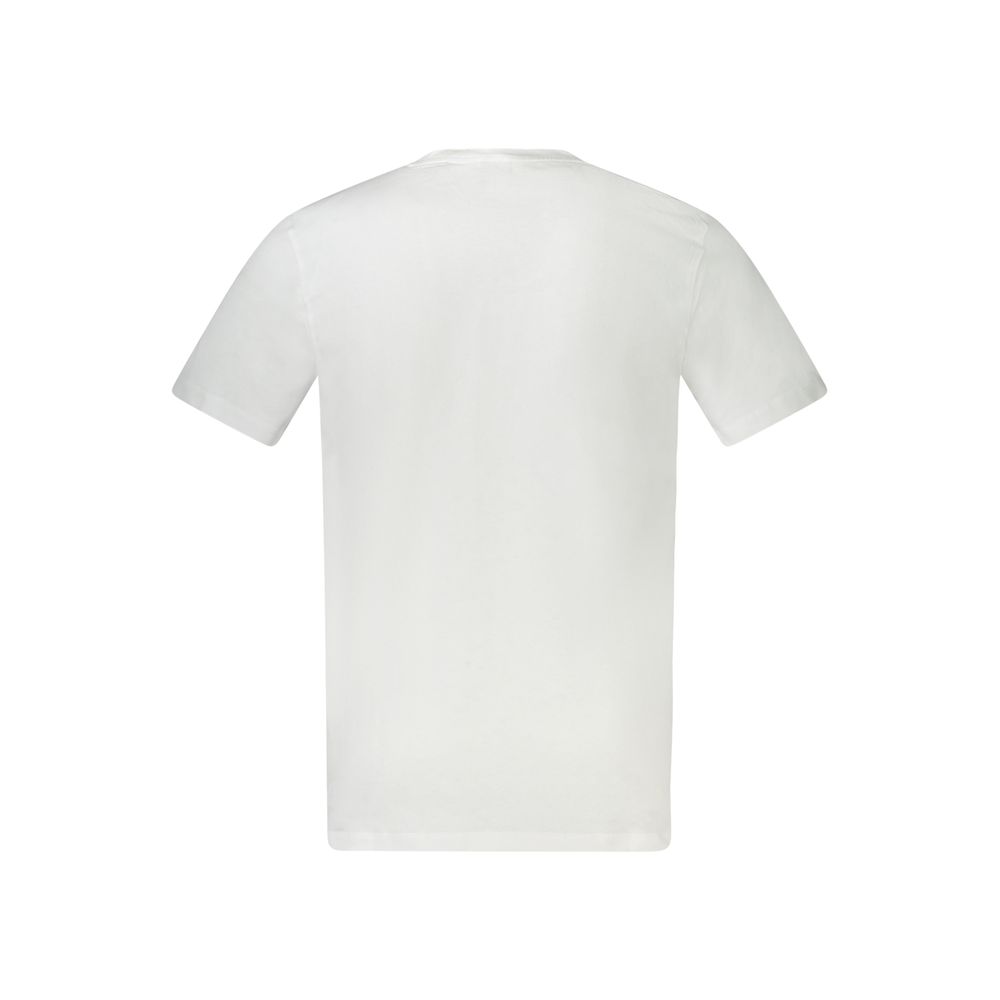 Hugo Boss White Cotton Men T-Shirt - Image 2