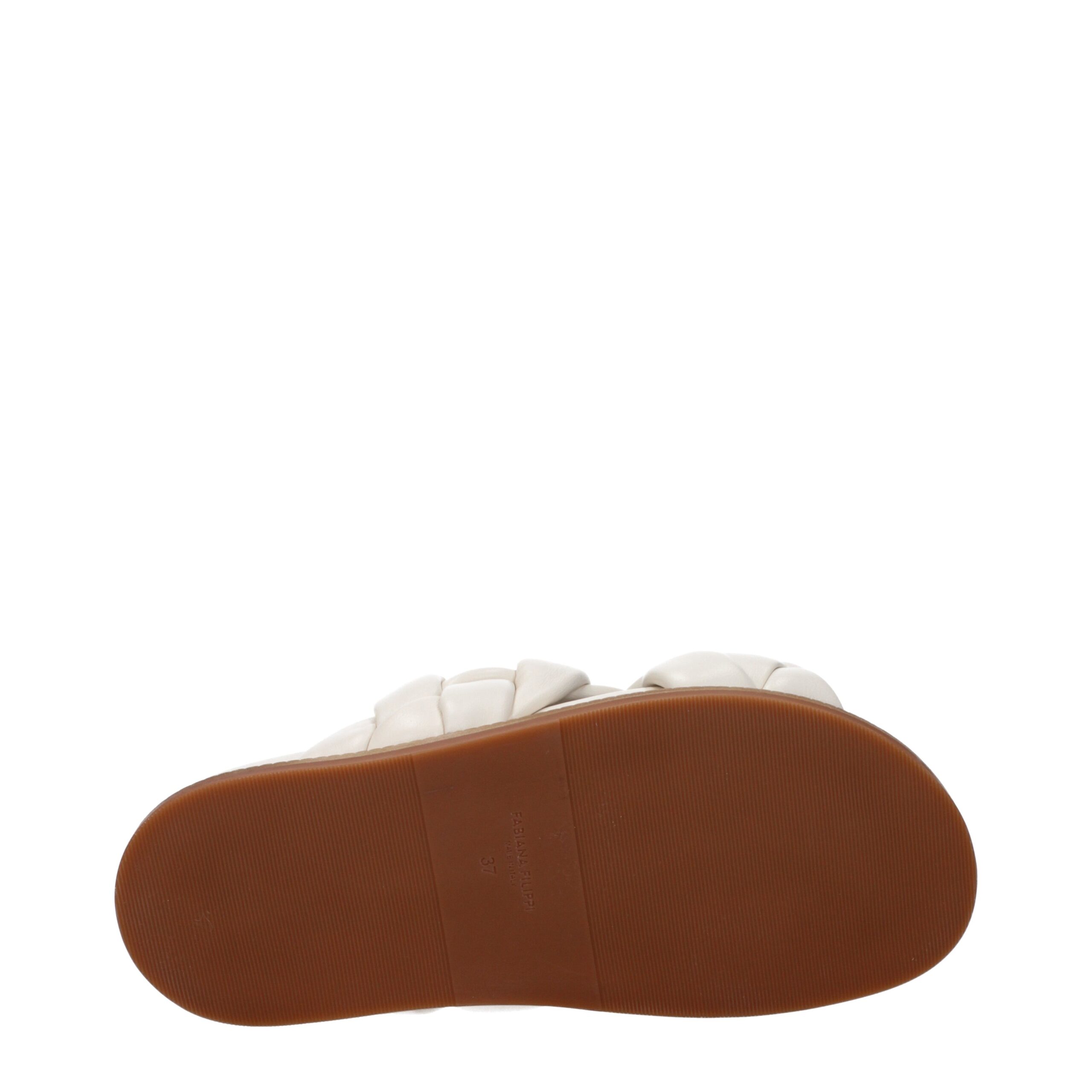 Fabiana Filippi Beige Leather Slippers - Image 5