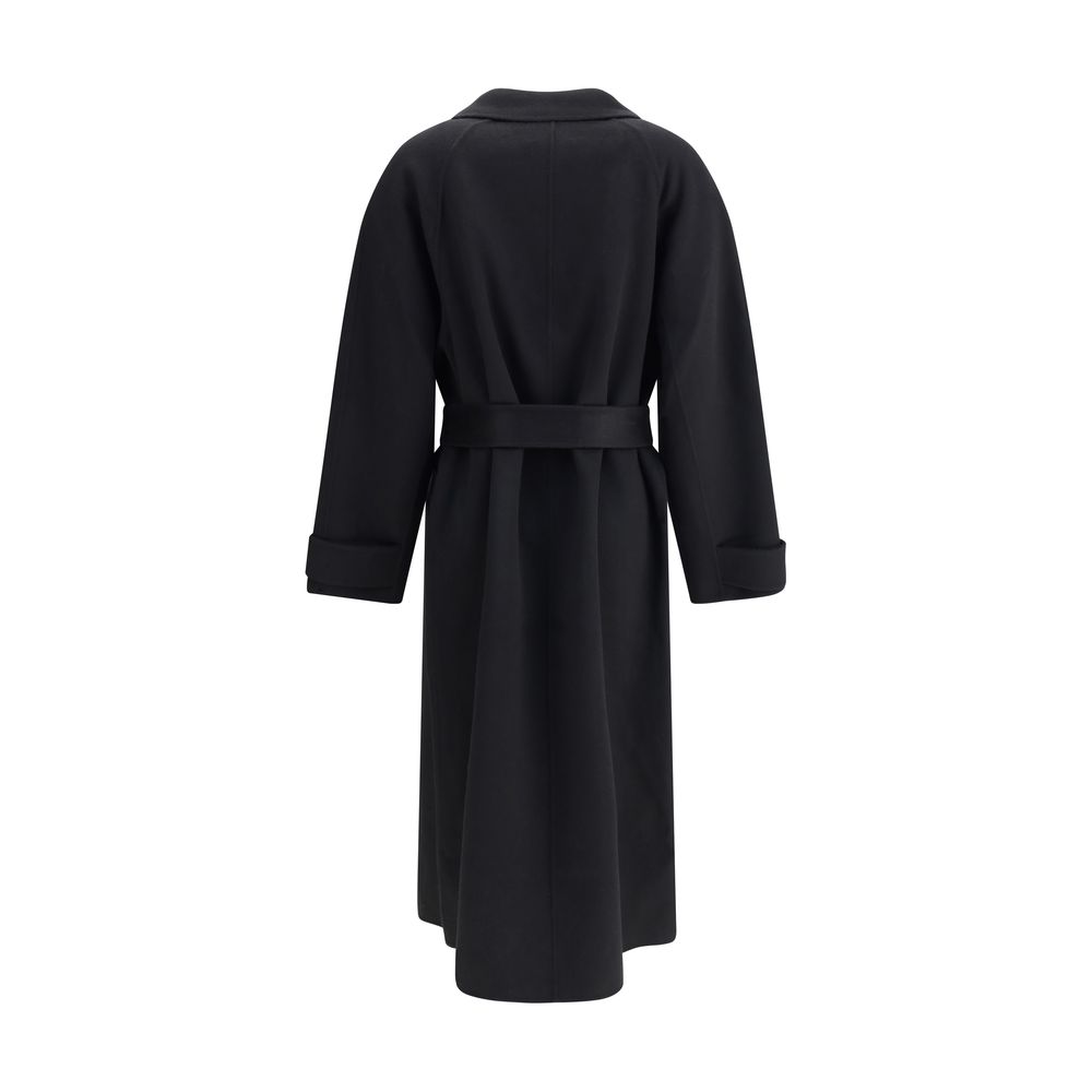 Dynamis Studio Black Wool Coat - Image 2