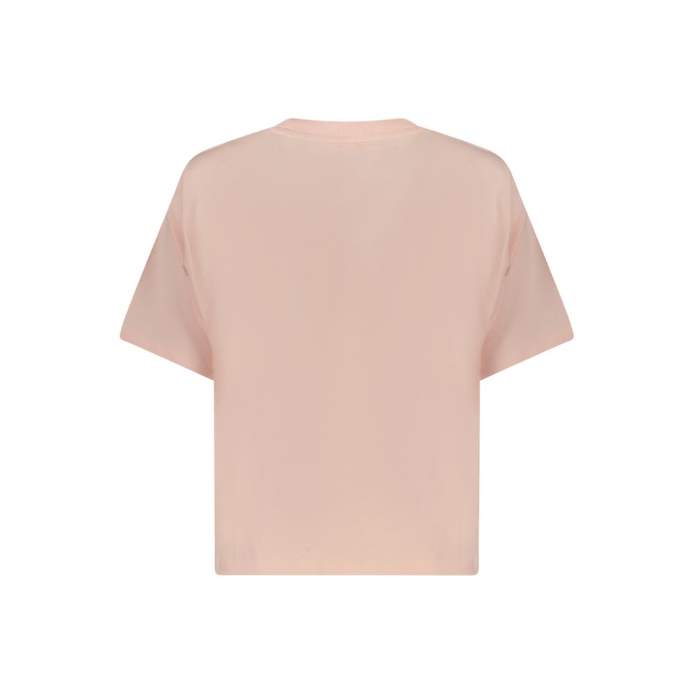 Guess Jeans Pink Cotton Women T-Shirt - Image 2