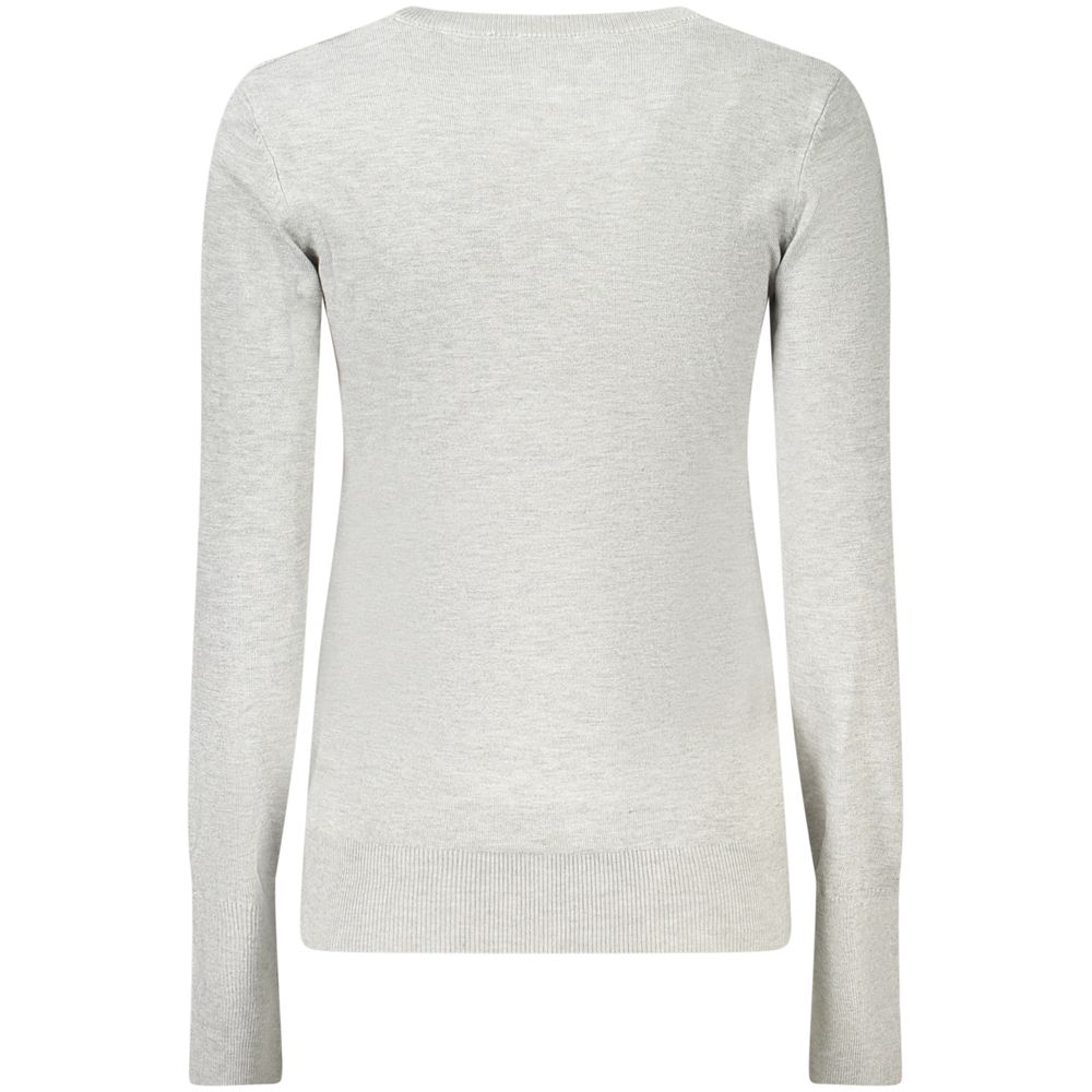 Guess Jeans Grigio Viscosa Women Sweater - Image 2