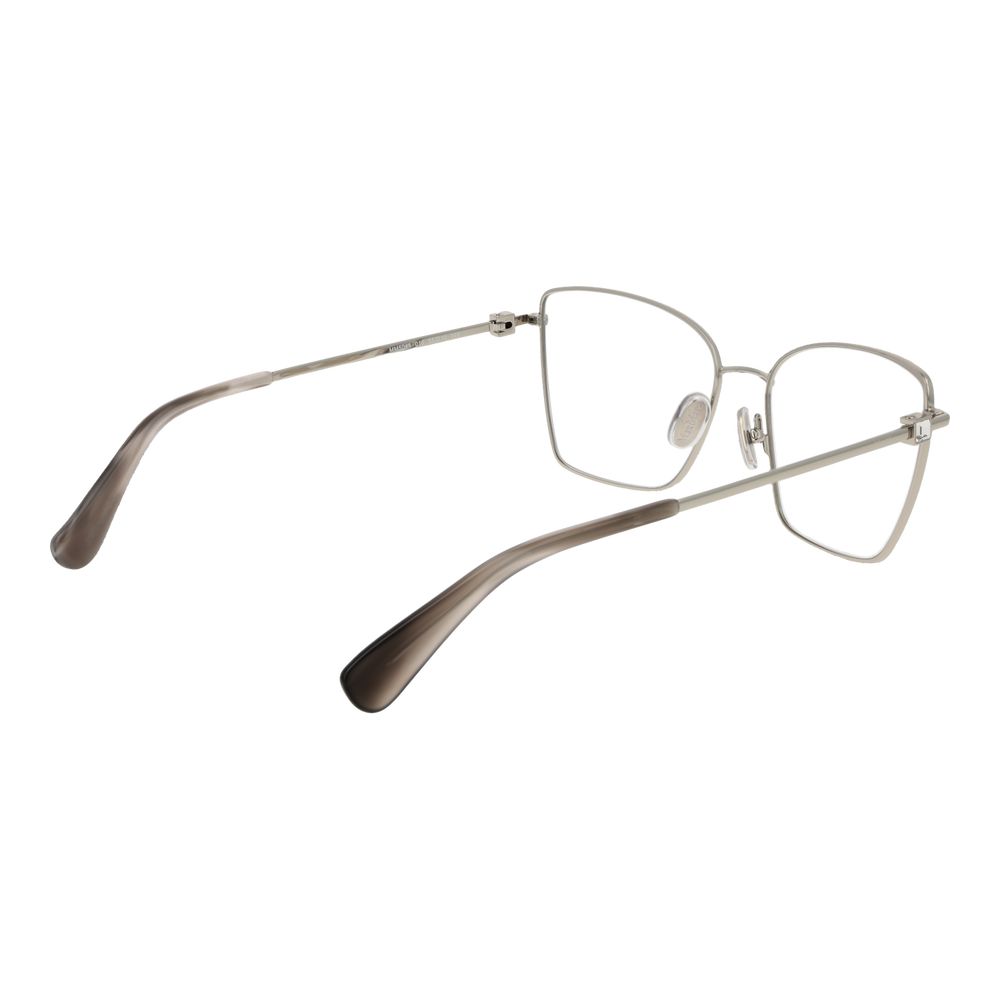 Max Mara Silver Metal Glasses (Frames) - Image 3
