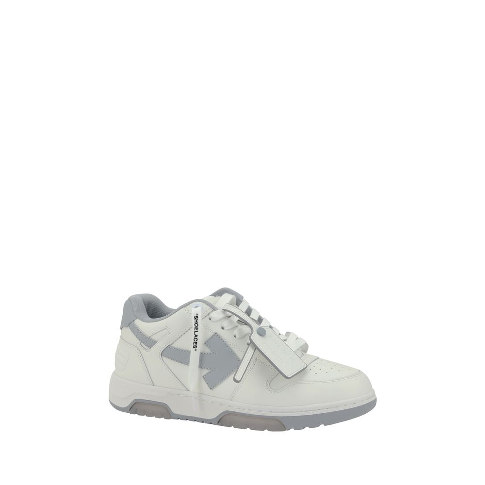 Off-White White Rubber Low Top Sneakers - Image 2