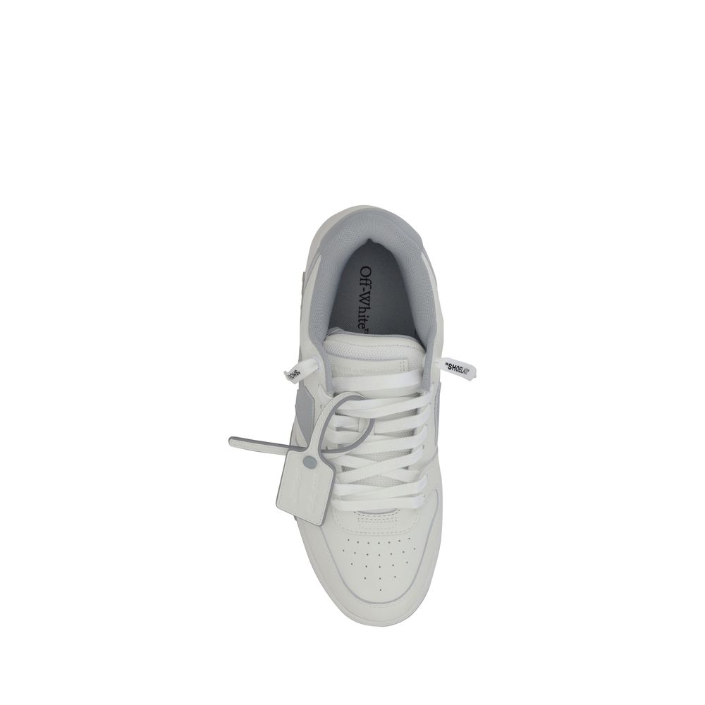 Off-White White Rubber Low Top Sneakers - Image 4