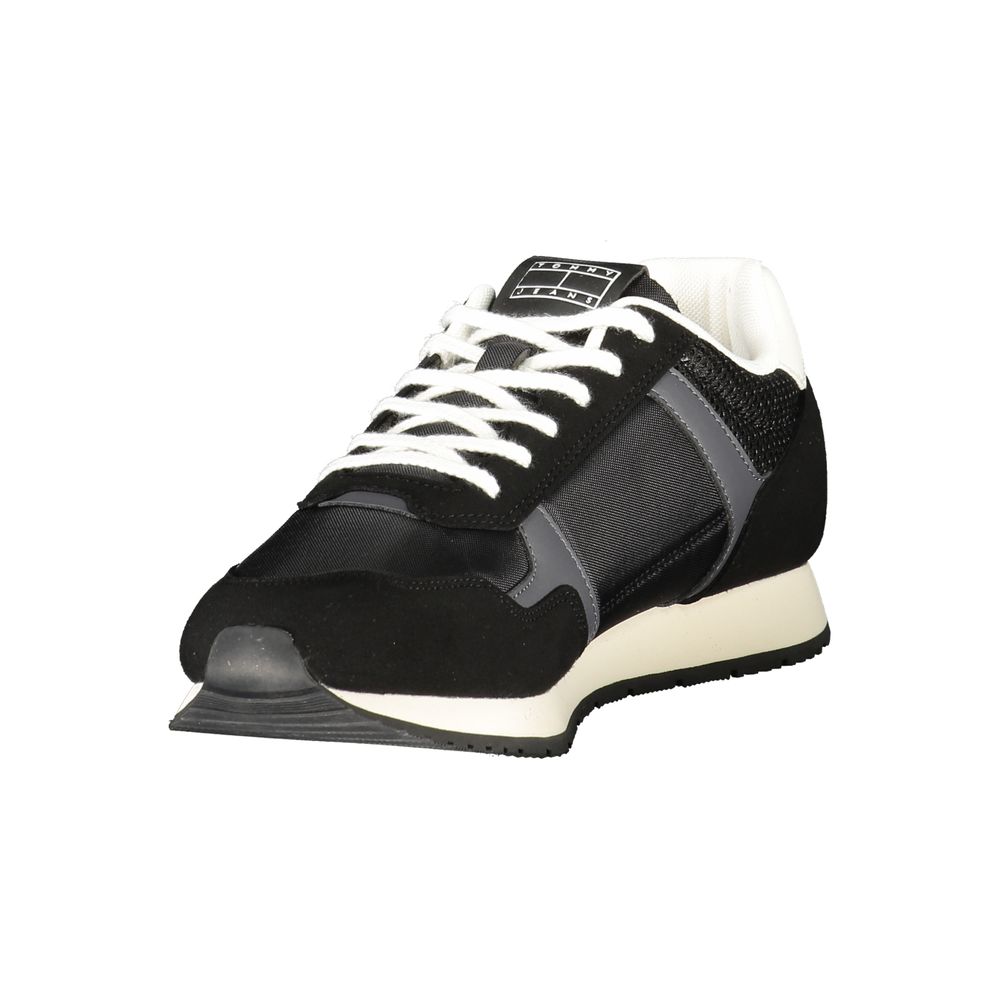 Tommy Hilfiger Black Polyester Men Sneaker - Image 3